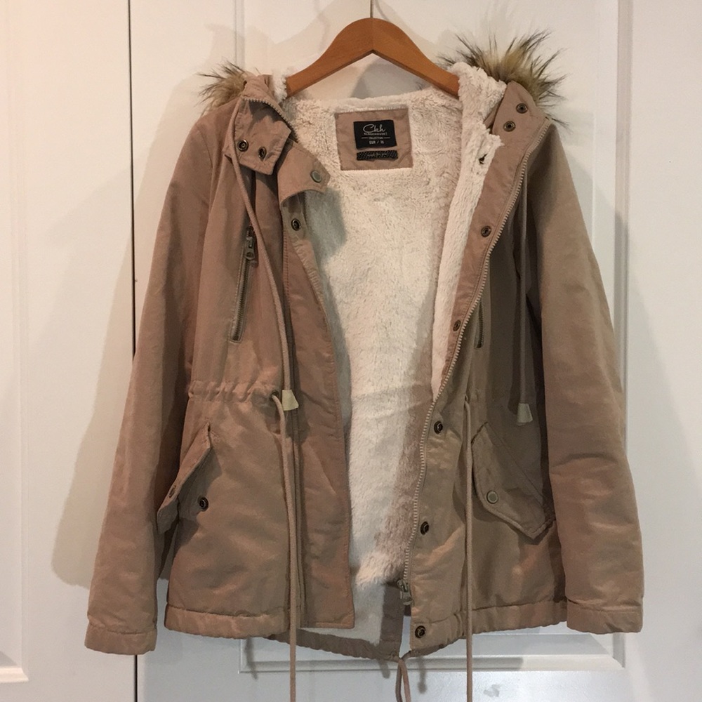 Hooded Fur Warm Jacket